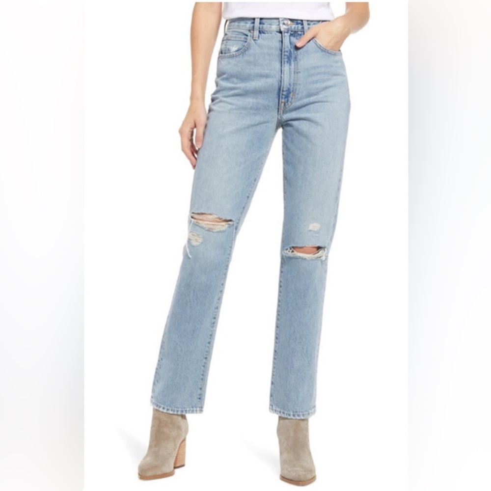 SLVRLAKE NWT “Sierra” jeans in Valley of Fire wash. Size 27 - Picture 4 of 5